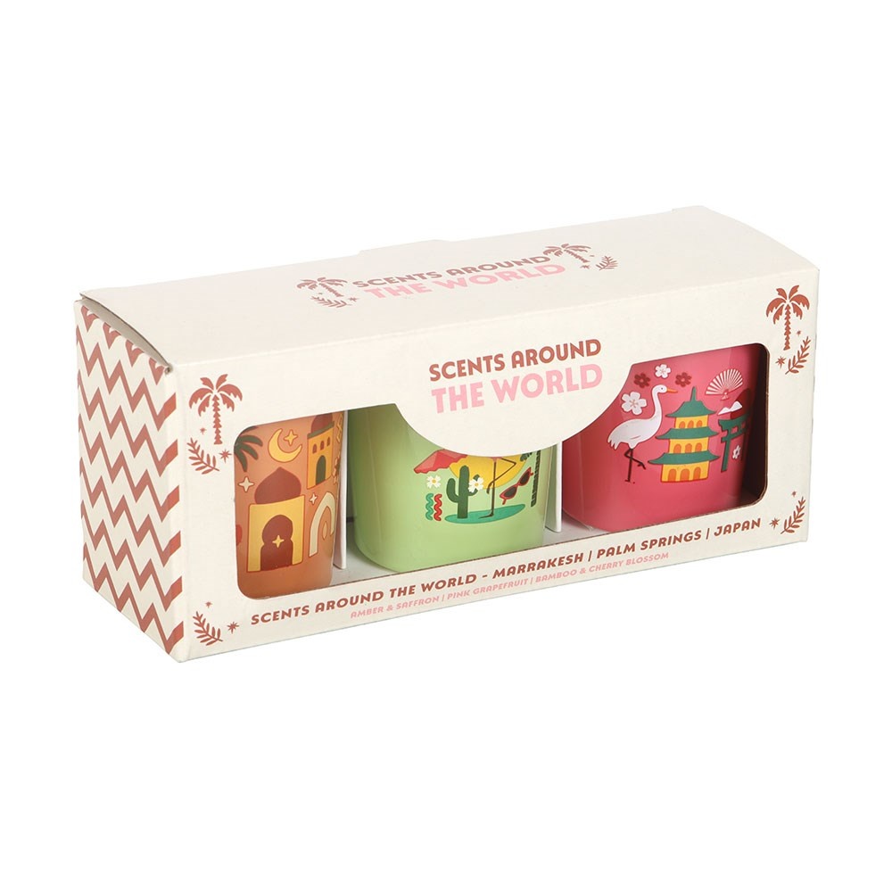 Something Different - Scents Around the World Trio Bougie Parfumée - Multicolore